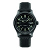 Uhrenarmband Hamilton H0017057573301 / H600705113 Leder/Textil Schwarz 20mm